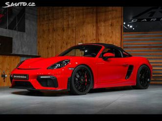 porsche 718 spyder, pdk, racing seats, bos