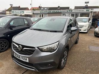 vauxhall crossland x 1.2 turbo gpf elite nav suv 5dr petrol auto euro 6 (start/stop) (110 ps)