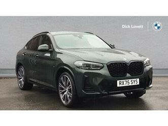 bmw x4 xdrive20d m sport 2.0 5dr