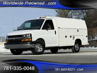 2019 chevrolet express 3500 10' knapheide kuv utility service body w