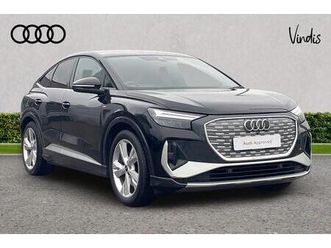 audi q4 e-tron sportback 150kw 40 82kwh s line 5dr auto