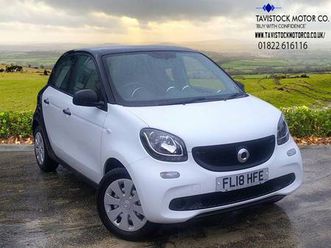 2018 smart forfour 1.0 pure hatchback 5dr petrol manual euro 6 (start/stop) (71 ps) hatchback petrol manual