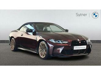 bmw m4 competition m xdrive convertible 3.0 2dr