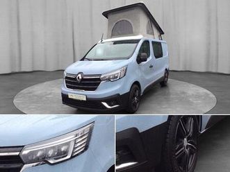 renault trafic l1h1 blue dci 150 wohnmobil umbau *klappdach, markise, schienensystem, einzelsitze*