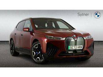 bmw ix xdrive40 m sport edition 5dr