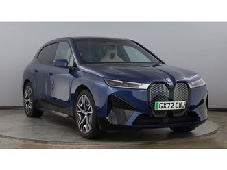 bmw ix xdrive40 m sport edition 5dr