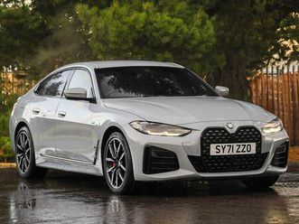 2022 bmw 4 series 2.0 420i m sport gran coupe 5d