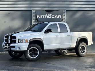 dodge ram 1500 4.7 v8 300.cv 4×4 c/ kit de gpl + extras setembro/02