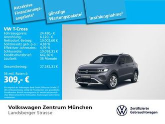 volkswagen t-cross 1.0 tsi goal navi ahk led acc 17