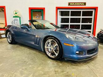 2011 chevrolet corvette grand sport convertible, suoersconic blue, 3lt