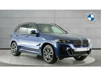 bmw x3 xdrive30 m sport 2.0 5dr