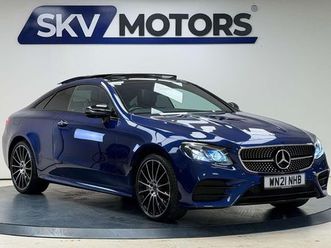 mercedes-benz e-class 2.9 e 400 amg line premium+ d 4matic auto 4wd 2dr
