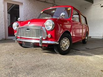 mini morris traveler wood - 1968