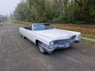 ② cadillac deville convertible lpg 1965 — cadillac — 2ememain