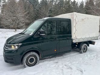vw crafter 35 doka 4x4 pritsche mit planen aufbau