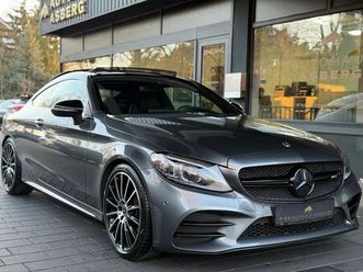 mercedes-benz c 400 coupe 4matic amg/pano/digital/burm/totw