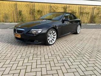 bmw 650i e63 lci cabrio | hud | vol leder | stoelverwarming — bmw — marktplaats