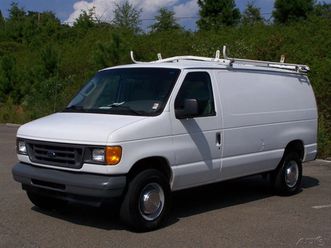 2005 ford e-series van 1-owner 144k e350 1-ton short body 6.0l powerstroke wagon