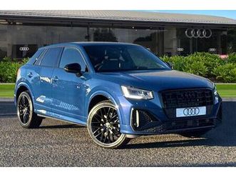 2026 audi q2 1.0 tfsi 30 black edition euro 6 (start/stop) 5dr suv manual