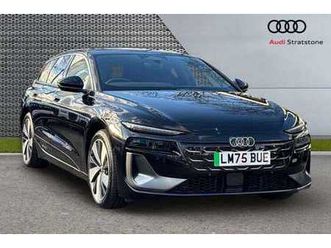 2025 audi a6 270kw performance 100kwh s line 5dr auto estate electric automatic