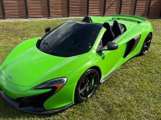 2016 mclaren 650s spider