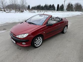 peugeot 206 cc 2.0 16v, 100kw, auto klima, koza, grijanje sjedala, alu, 2003 god.