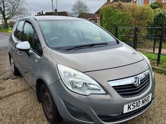2010 vauxhall meriva 1.7 cdti 16v exclusiv 5dr auto mpv diesel automatic