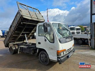 isuzu nkr basculante tri lateral