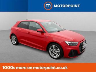 1.0 tfsi 30 s line sportback s tronic euro 6 (start/stop) 5dr