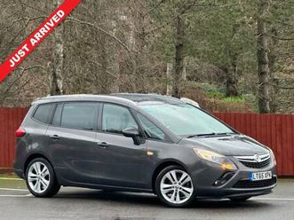 2015 vauxhall zafira tourer 1.4i turbo sri mpv 5dr petrol manual euro 6 (140 ps) mpv petrol manual