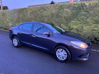 renault fluence low mileage new nct