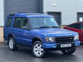 2003 land rover discovery 4.0i v8 es station wagon 5dr petrol automatic (7 seats) (397 g/km, 182 ...
