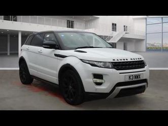2012 land rover range rover evoque 2.2 sd4 dynamic 5dr auto [lux pack] estate diesel automatic
