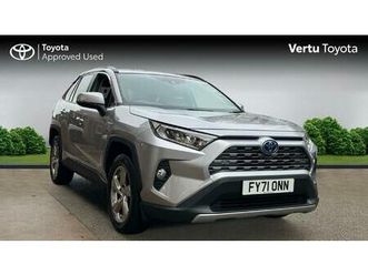 toyota rav4 design suv's 2.5 vvt-h design cvt euro 6 (start/stop) 5dr