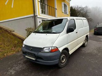 toyota hi ace 2,5 d4d transporter / kastenwagen