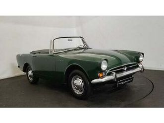 1966 sunbeam alpine vert manuel, 4 vitesses conduite à ga...