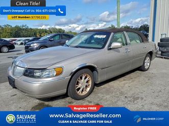 2001 lincoln town car signature