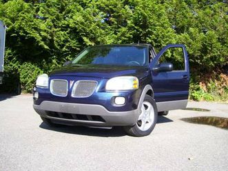 pontiac montana 2006 (chevrolet uplander ) cargo camper van