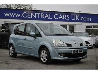 2008 renault modus 1.1 grand modus dynamique tce 5dr mpv petrol manual