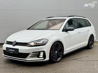 volkswagen golf variant 2.0 gtd pano-acc-lane-virtual-usnje-keyless-full l