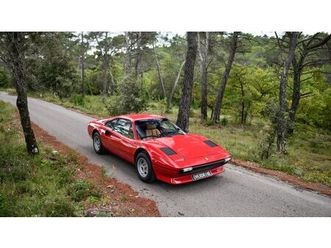 1979 ferrari 308 rouge manuel, 5 vitesses conduite à gauc...