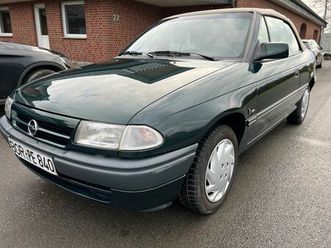 opel astra f cabrio 2.0 gsi 1. hand, neu tüv 94tkm h möglich