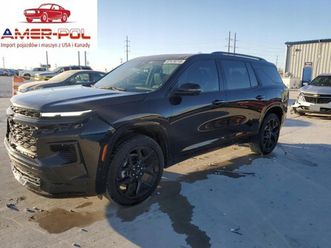 chevrolet traverse rs 2024 2.5 benzyna 310km