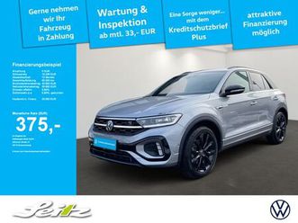 volkswagen t-roc 2.0 tsi 4-motion dsg r-line *ahk*matrix*ka