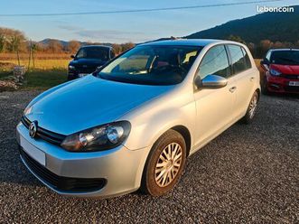 wolkswagen golf 6 1.4i 16v 80 cv / distrib neuve / 5 portes / garantie