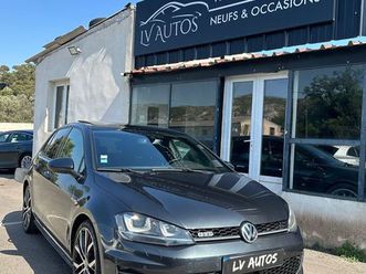 volkswagen golf vii gtd 184ch dsg6 toit ouvrant carplay
