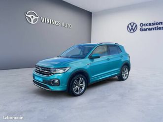 volkswagen t-cross 1.0 tsi 110 start/stop dsg7 r-line tech