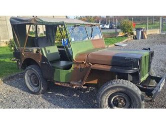1962 jeep hotchkiss multicolore manuel, 3 vitesses condui...