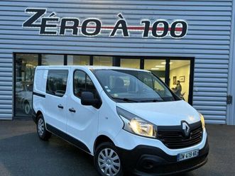 renault trafic 1,6 dci 6 places ( suivi complet )