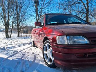 ford escort cabrio mk5 h zulassung tüv 07.27. tausch 45 kmh auto